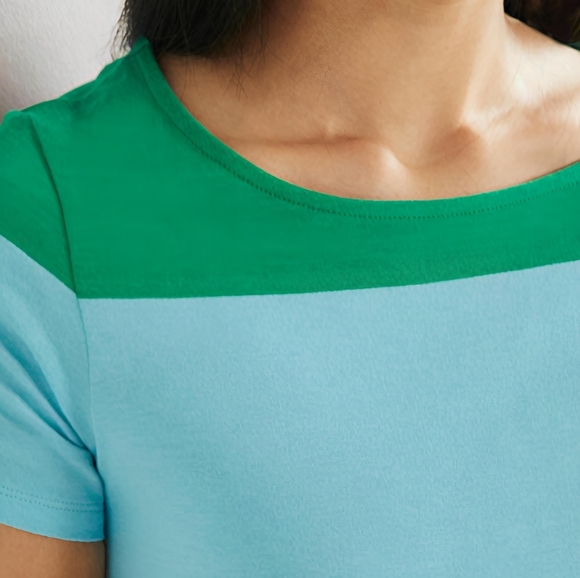 Boden NWT Short Sleeve Breton Striped T-Shirt Size 20-22 - Picture 3 of 14